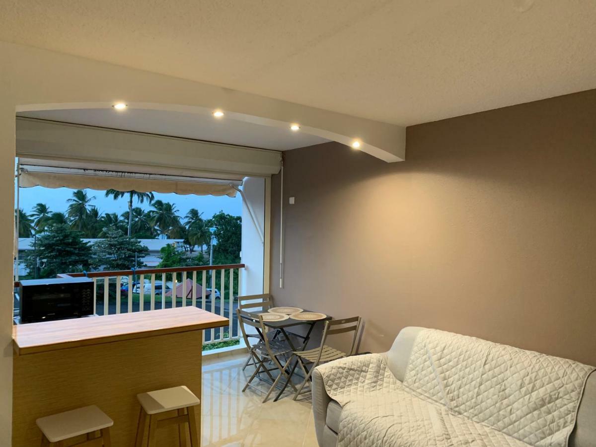 Studio ds résidence sécurisée avec vue&accès à la mer . Le Moule Esterno foto